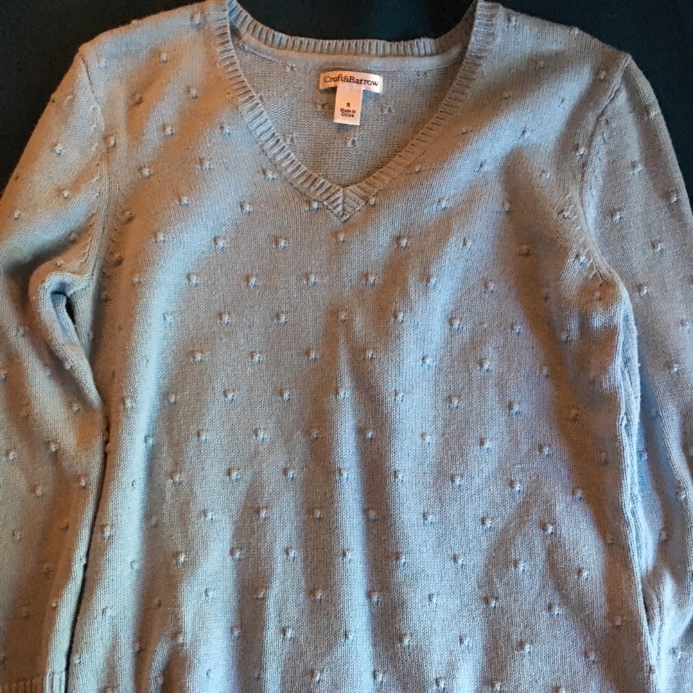 Light blue sweater